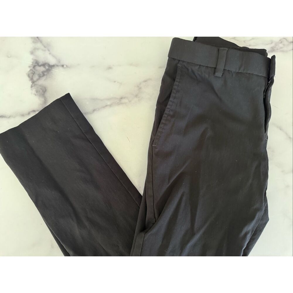 Classic Club stretch modern fit boys black slim dress formal pants size 14